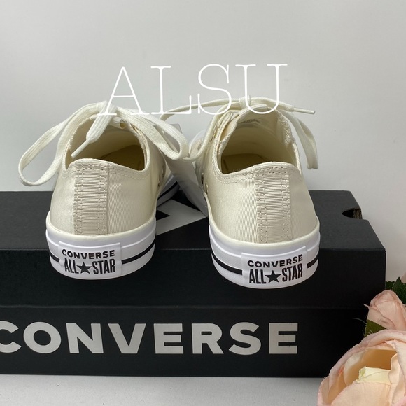 Converse Ctas Low Top Canvas Egret Gold W AUTHENT - Picture 4 of 8